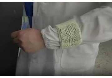 Создана получающая энергию от движения тела ткань