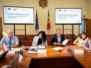 Фермеры Молдовы получат поддержку для повышения устойчивости агропродовольственного сектора в рамках финансируемого Евросоюзом и Чехией проекта с бюджетом в 8,5 млн евро