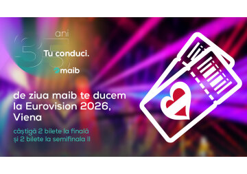 De ziua maib te ducem la Eurovision 2026, Viena. Participă la concurs și trăiește experiența live a celui mai mare show muzical 