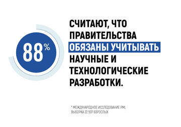 Директор Philip Morris: наука и технологии могут способствовать прогрессу