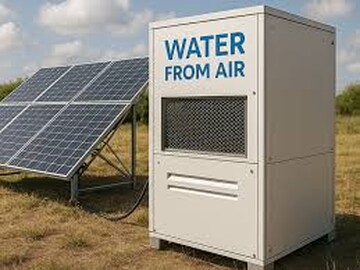 В Китае разработали технологию получения питьевой воды из воздуха