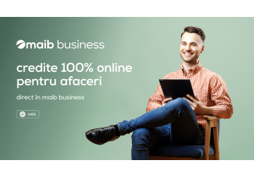 Premieră în banking: maib a acordat primul credit 100% online pentru afaceri, direct în aplicația web maib business