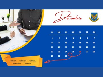 Termenul limită pentru depunerea declarațiilor fiscale și plata impozitelor și contribuțiilor pentru luna noiembrie este 26 decembrie