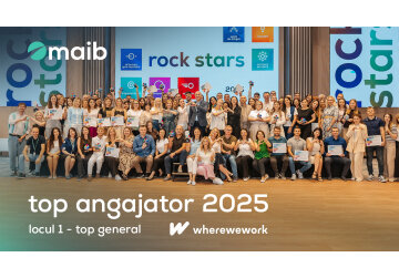 Maib – the most appreciated Employer in Moldova according to wherewework.md 2025 