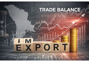 Moldova’s trade deficit in January–April 2026 amounted to 2 billion 247.1 million euros, up 3.3% (+70.8 million euros) to the same period in 2025