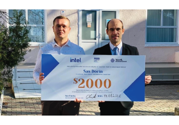 Un profesor din regiunea Cahul, premiat cu 2.000 de dolari pentru un proiect în domeniul Inteligenței Artificiale