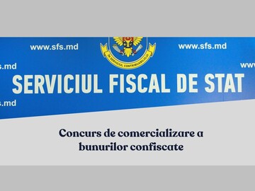 A total of 28 lots with a total value of almost 1.06 billion lei have been put up for auction by the State Tax Service (SFS) in a new competition for the sale of confiscated goods