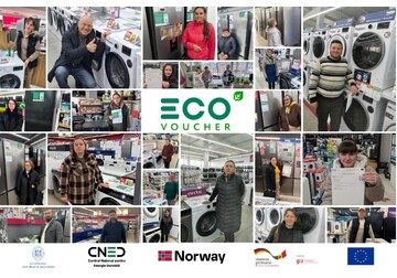 1,611 families from Moldova replaced their old appliances with new energy-efficient ones as part of the first 2026 session of the EcoVoucher appliance voucher program