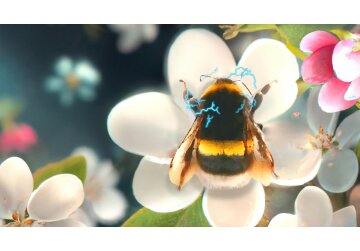 Fertilisers confuse bumblebees, making them less likely to land on flowers, study suggests