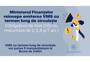 Transactions with long-term government securities will be carried out on Moldova’s Stock Exchange for the first time.