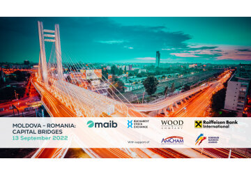 Vino la „Moldova – Romania: Capital Bridges”, primul Forum la nivel înalt dedicat promovării piețelor de capital din 13 septembrie, la București