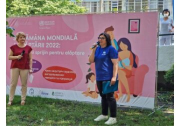 Caravana Alăptării a început la Bălți: Evenimentele despre beneficiile alăptării se desfășoară în 5 orașe ale țării 