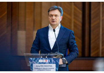 Dorin Recean: Guvernul Republicii Moldova elaborează politici de susținere a industriei, stimulează creșterea productivității și atrage noi investiții în sector  