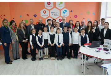 The "Class of the Future" was opened in Comrat Lyceum named after N. Tretyakov