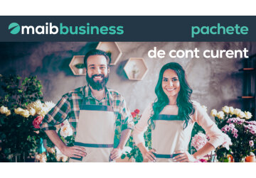 Maib lansează pachete de cont curent pentru afaceri de succes