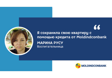 Мама с двумя детьми осталась в своей квартире благодаря кредиту от Moldindconbank