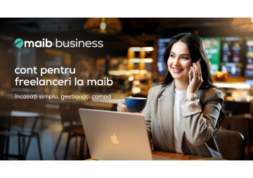 Maib sprijină activitatea freelancerilor prin soluții financiare moderne 