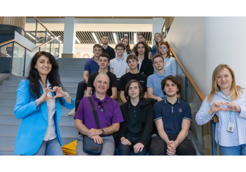 20 high school students participated in the maib financial education program