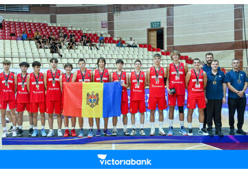 Baschetbaliștii noștri au obținut un succes răsunător la Campionatul European, cu sprijinul Victoriabank
