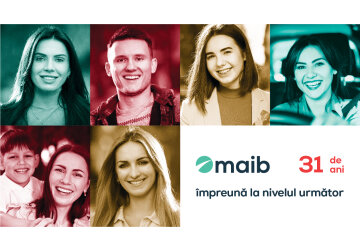 Maib – de 31 de ani banca oamenilor buni!