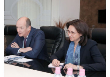 Vicepreședintele BERD pentru Politică și Parteneriate, Mark Bowman, discută cu autoritățile din Republica Moldova prioritățile noii Strategii BERD până în 2028.