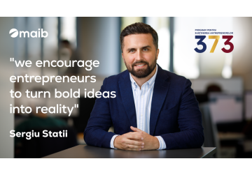 Maib – leader in the “373” Program. The bank strengthens its position as the main partner for entrepreneurs in Moldova, granting over 36 % of the loans accessed under the program