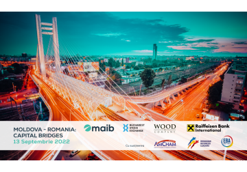 В Бухаресте 13 сентября состоится форум «Молдова-Румыния: Capital Bridges 2022».