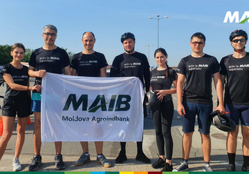 Superlativii MAIB au participat la „Foc la Ghete pe Biciclete” pentru susținerea Centrului de Îngrijiri Paliative Pediatrice „Casa Angelus”
