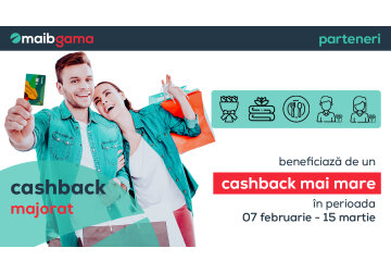 Cardurile gama aduc dragoste, oferind cashback majorat!