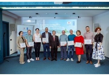 10 solid biofuel producers of Moldova will make their businesses energy efficient with the support of UNDP and the Government of Japan