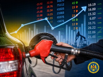 ANRE: Prețurile la benzina și motorina vândută cu amănuntul în Moldova continuă să crească pe fondul scumpirilor internaționale la produsele petroliere