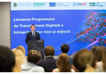 Micro, small and medium enterprises can receive grants up to 500 thousand lei under the Digital Transformation Program.