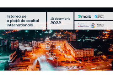 Maib și Bursa de Valori București organizează Forumul Listarea pe o piață de capital internațională