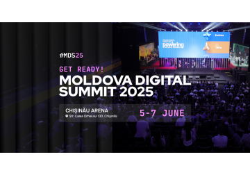 Lideri tech mondiali și naționali urcă pe scena Moldova Digital Summit 2025. Ia-ți bilet și fii parte din cel mai mai mare eveniment digital al anului!