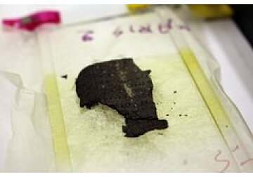 ИИ расшифровал слово из сожженного извержением Везувия свитка