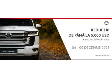 Oferte Excepționale la Toyota