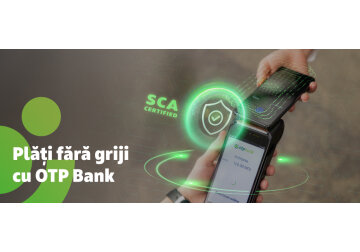 OTP Bank Moldova – unica bancă din Republica Moldova cu certificările Visa ADVT și Master Card MTIP SCA