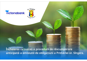 Victoriabank – intermediar financiar al primelor emisiuni de obligațiuni municipale din Republica Moldova