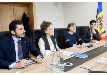 Companiile franceze sunt interesate de piața din Moldova și de implementarea unor proiecte comune în domeniul infrastructurii și al serviciilor publice
