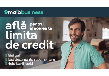Află limita de credit pentru afacerea ta, mai rapid ca niciodată