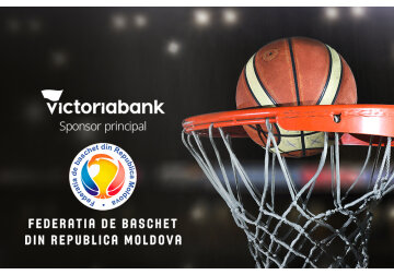 Victoriabank – sponsor principal al Federației de Baschet din Moldova