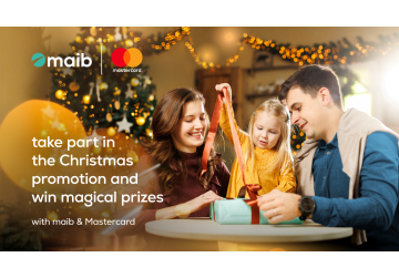 Feel the magic of winter with maib and Mastercard 