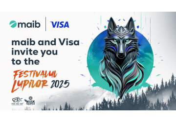 Maib and Visa invite you to Festivalul Lupilor 2025