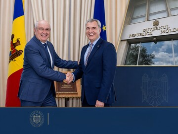Începând cu data de 8 iulie, viceprim-ministrul și ministrul Dezvoltării Economice și Digitalizării, Eugen Osmochescu, va prelua funcția de prim-ministru interimar 