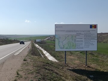 Au început pregătirile pentru construcția drumului de ocolire în satul Slobozia Mare, în cadrul unui contract finanțat de BERD în valoare totală de 10,46 milioane de euro