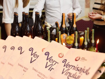 The best Moldovan wines received awards at the 24th “Wine Vernissage” held under the slogan “Our wine conquers the world”, attended by more than 1,500 wine connoisseurs 