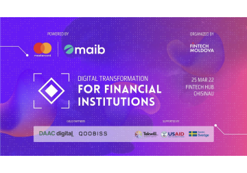Learn about the development trends of the financial industry through digitalization! Participate in the conference organized by Fintech Moldova