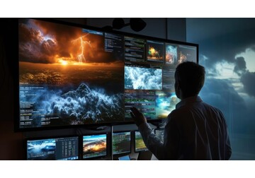 Cercetătorii au lansat un sistem care reduce dramatic timpul necesar pentru prezicerea unei furtuni