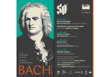 Sala cu Orgă prezintă Festivalul Internațional „J.S. BACH”, ediția XII