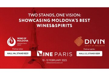 27 producers of wine and strong alcoholic beverages from Moldova presented their products at the Wine Paris & Vinexpo Paris 2025 exhibition